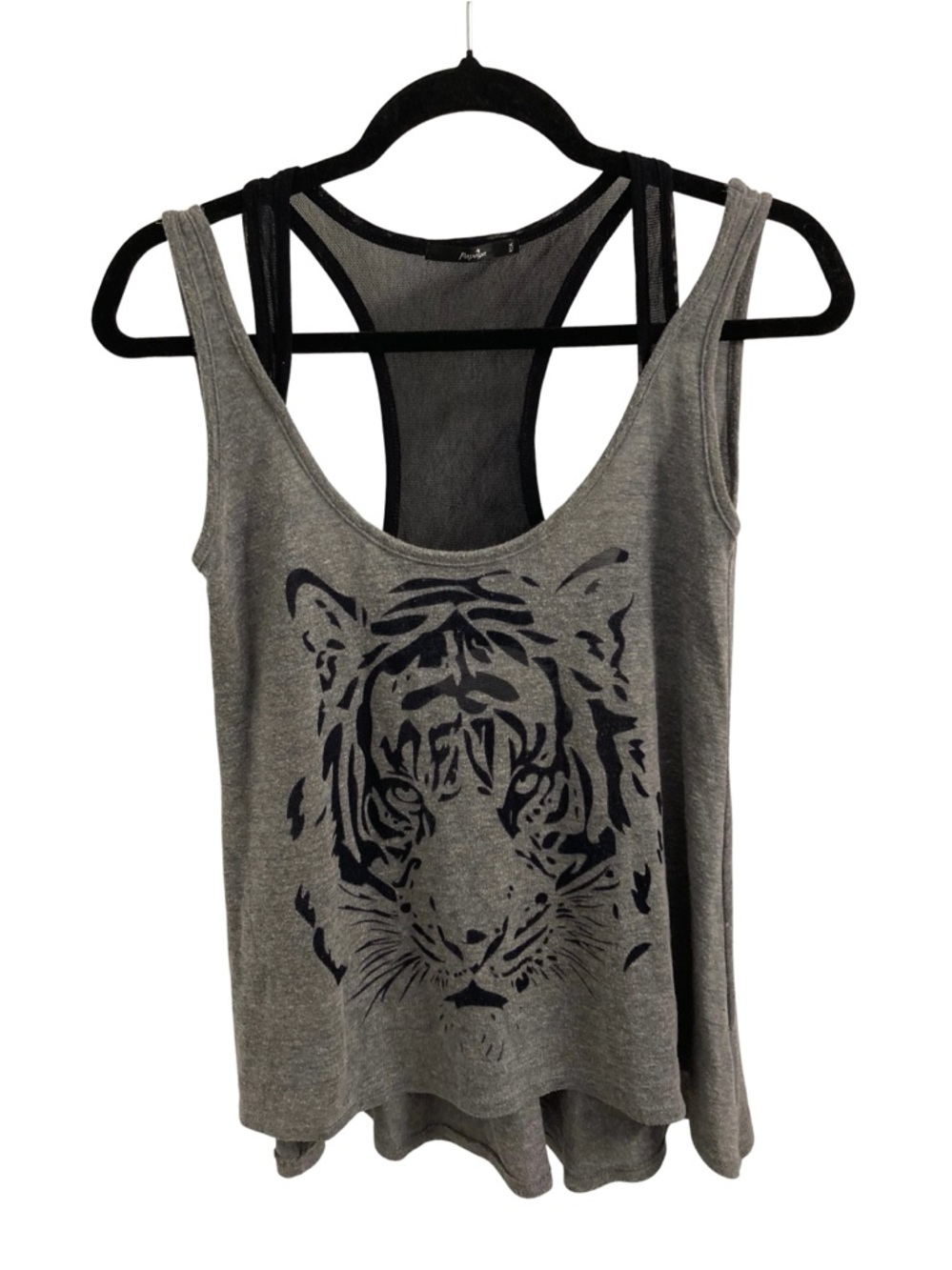 Papaya Tiger Graphic Tank Top Size S